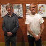 2022 - Expositie JosÃ© en AndrÃ© in bibliotheek Harelbeke