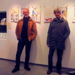 2022 - Expositie JosÃ© en AndrÃ© in bibliotheek Harelbeke