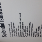 2022 - Splendid isolation (SMAK)
