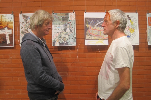 2022 - Expositie JosÃ© en AndrÃ© in bibliotheek Harelbeke