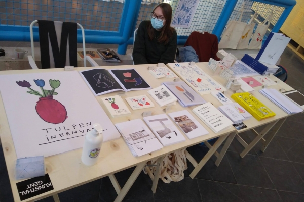 2021-Zines, i.s.m. studenten lerarenopleiding KASK